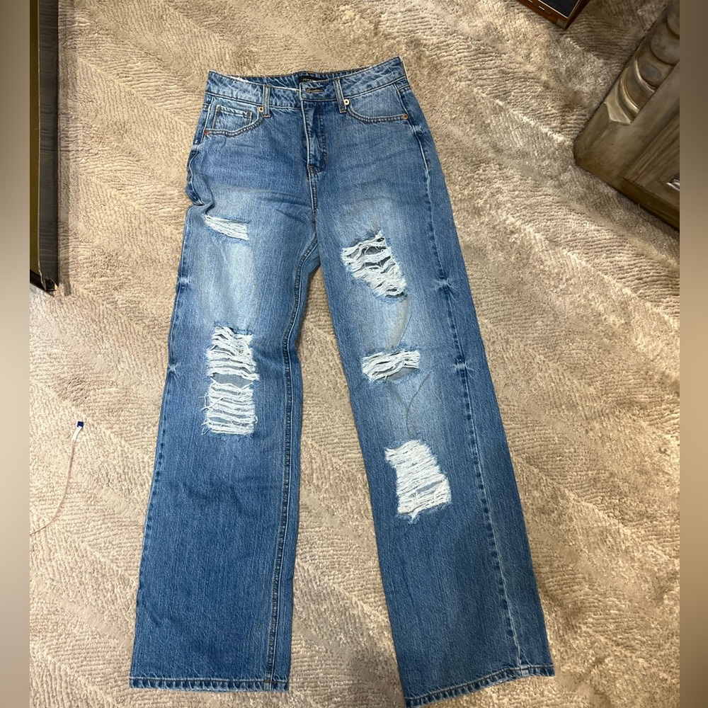 PROSPERITY  women's  size- 26 high Rise frayed  Distressed